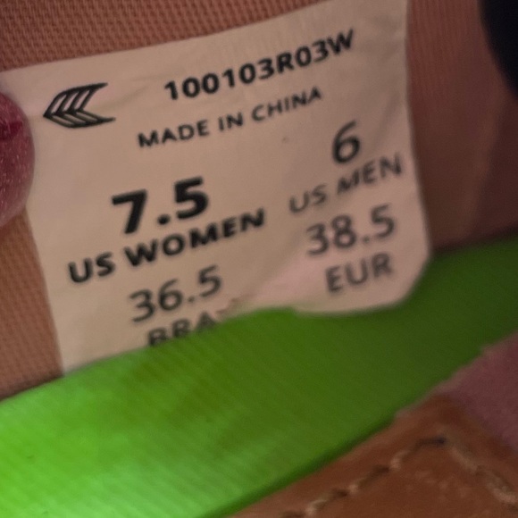 Cariuma OCA Pink Canvas women’s Shoes size 7.5 - Picture 8 of 9